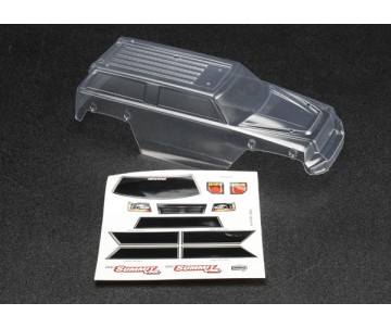 Traxxas 1/16 Summit Body w/Decal Sheet (Clear)