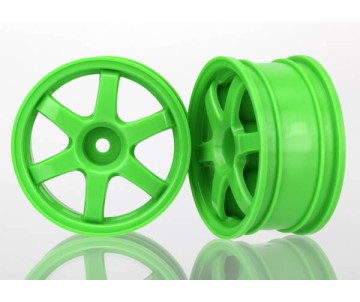 Traxxas Wheels, Volk Racing TE37 (Green) (2)