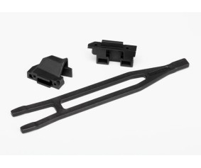 Traxxas Battery hold-down (1)/ hold-down retainer, front & rear (1 each)