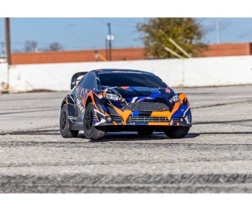 Traxxas Ford Fiesta ST Rally VXL: 1/10 Scale Brushless Rally Racer with TQi™ Traxxas Link™ Enabled 2.4GHz Radio System & Traxxas Stability Management (TSM) - Orange