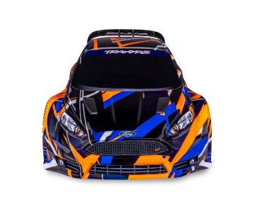 Traxxas Ford Fiesta ST Rally VXL: 1/10 Scale Brushless Rally Racer with TQi™ Traxxas Link™ Enabled 2.4GHz Radio System & Traxxas Stability Management (TSM) - Orange