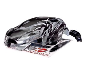 Traxxas Body, Ford Fiesta® ST Rally VXL, ProGraphix® (graphics are printed, requires paint & final color application)/ decal sheet