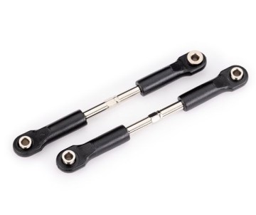 Traxxas Turnbuckles, toe link, 47mm (77mm center to center) (assembled with rod ends and hollow balls) (1 left, 1 right)
