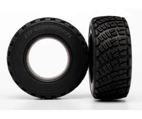 Traxxas Tires, Bfgoodrich Rally, Gravel Pattern (2)/ Foam Inserts (2)