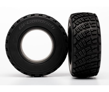 Traxxas Tires, Bfgoodrich Rally, Gravel Pattern (2)/ Foam Inserts (2)