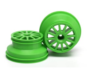 Traxxas Wheels, Green (2)