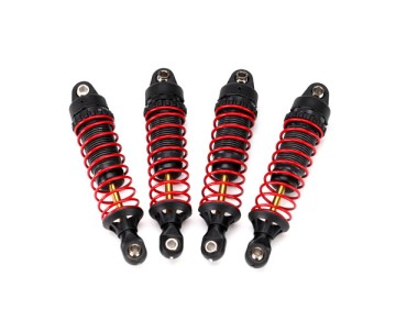 Traxxas LaTrax Hard-Anodized GTR Shocks w/TiN shafts (4)