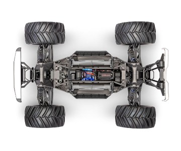 Traxxas X-Maxx MT: Brushless Electric Monster Truck with TQi Traxxas Link Enabled 2.4GHz Radio System & Traxxas Stability Management (TSM)