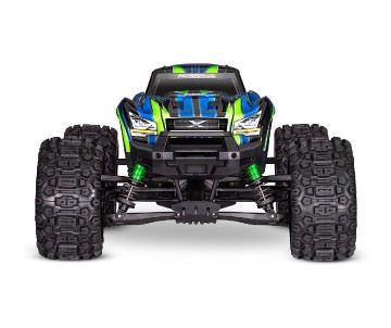 Traxxas X-Maxx: VXL-8s Brushless Electric Monster Truck with Sledgehammer Belted Tires, TQi Traxxas Link Enabled 2.4GHz Radio System & Traxxas Stability Management (TSM) - Green
