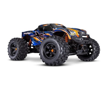 Traxxas X-Maxx: VXL-8s Brushless Electric Monster Truck with Sledgehammer Belted Tires, TQi Traxxas Link Enabled 2.4GHz Radio System & Traxxas Stability Management (TSM) - Orange