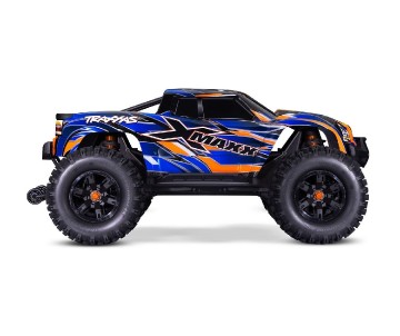 Traxxas X-Maxx: VXL-8s Brushless Electric Monster Truck with Sledgehammer Belted Tires, TQi Traxxas Link Enabled 2.4GHz Radio System & Traxxas Stability Management (TSM) - Orange Traxxas X-Maxx: VXL-8s Brushless Electric Monster Truck with Sledgehammer Belted Tires, TQi Traxxas Link Enabled 2.4GHz Radio System & Traxxas Stability Management (TSM) - Orange