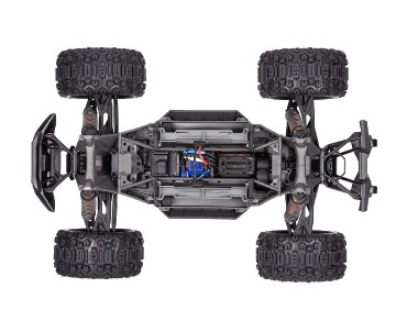 Traxxas X-Maxx: VXL-8s Brushless Electric Monster Truck with Sledgehammer Belted Tires, TQi Traxxas Link Enabled 2.4GHz Radio System & Traxxas Stability Management (TSM) - Orange Traxxas X-Maxx: VXL-8s Brushless Electric Monster Truck with Sledgehammer Belted Tires, TQi Traxxas Link Enabled 2.4GHz Radio System & Traxxas Stability Management (TSM) - Orange
