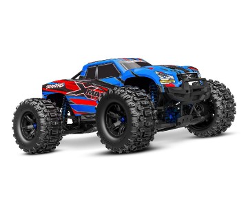 Traxxas X-Maxx® Ultimate: Brushless Electric Monster Truck with TQi™ Traxxas Link™ Enabled 2.4GHz Radio System & Traxxas Stability Management (TSM)® - BlueX