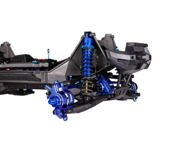 Traxxas X-Maxx® Ultimate: Brushless Electric Monster Truck with TQi™ Traxxas Link™ Enabled 2.4GHz Radio System & Traxxas Stability Management (TSM)® - BlueX