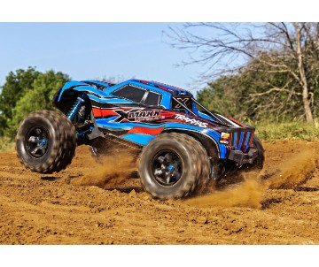 Traxxas X-Maxx® Ultimate: Brushless Electric Monster Truck with TQi™ Traxxas Link™ Enabled 2.4GHz Radio System & Traxxas Stability Management (TSM)® - BlueX