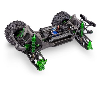Traxxas X-Maxx® Ultimate: Brushless Electric Monster Truck with TQi™ Traxxas Link™ Enabled 2.4GHz Radio System & Traxxas Stability Management (TSM)® - GreenX