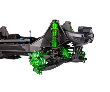 Traxxas X-Maxx® Ultimate: Brushless Electric Monster Truck with TQi™ Traxxas Link™ Enabled 2.4GHz Radio System & Traxxas Stability Management (TSM)® - GreenX