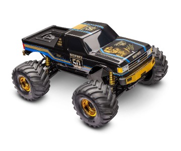 Traxxas X-Maxx MT with Bigfoot 4X4 50th Anniversary Edition Body: Brushless Electric Monster Truck with TQi™ Traxxas Link™ Enabled 2.4GHz Radio System & Traxxas Stability Management (TSM)®