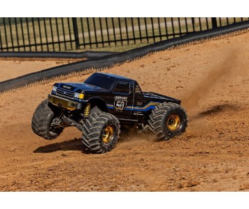 Traxxas X-Maxx MT with Bigfoot 4X4 50th Anniversary Edition Body: Brushless Electric Monster Truck with TQi™ Traxxas Link™ Enabled 2.4GHz Radio System & Traxxas Stability Management (TSM)®