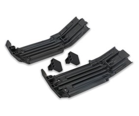 Traxxas X-Maxx Front & Rear Skidplate w/Rubber Impact Cushion