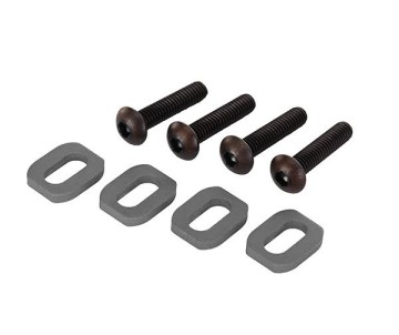 Traxxas Washers Motor Mount Aluminum (Gray-Anodized) (4)/ 4X18MM BCS (4)