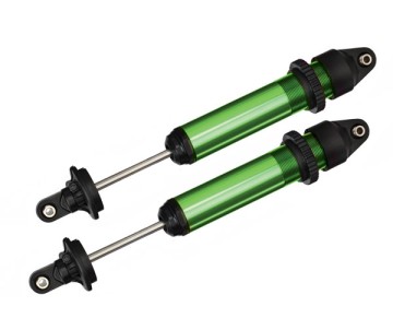 Traxxas X-Maxx GTX Assembled Shocks (Green) (2) (fully assembled without springs)