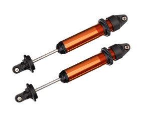 Traxxas X-Maxx GTX Assembled Shocks (Orange) (2) (fully assembled without springs)