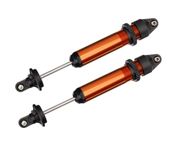 Traxxas X-Maxx GTX Assembled Shocks (Orange) (2) (fully assembled without springs)