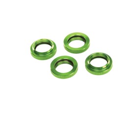 Traxxas X-Maxx Aluminum GTX Threaded Collar (Green) (4)