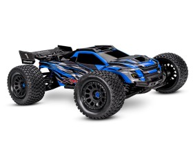 Traxxas XRT: Brushless Electric Race Truck with TQi Traxxas Link Enabled 2.4GHz Radio System, Velineon VXL-8s brushless ESC (fwd/rev), and Traxxas Stability Management (TSM) - Blue