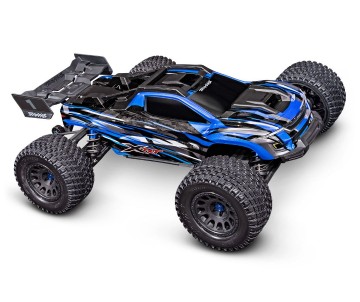 Traxxas XRT: Brushless Electric Race Truck with TQi Traxxas Link Enabled 2.4GHz Radio System, Velineon VXL-8s brushless ESC (fwd/rev), and Traxxas Stability Management (TSM) - Blue Traxxas XRT: Brushless Electric Race Truck with TQi Traxxas Link Enabled 2.4GHz Radio System, Velineon VXL-8s brushless ESC (fwd/rev), and Traxxas Stability Management (TSM) - Blue