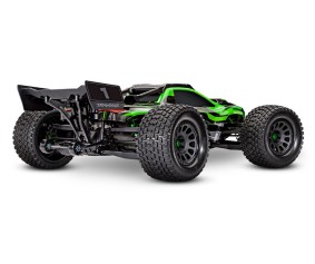 Traxxas XRT: Brushless Electric Race Truck with TQi Traxxas Link Enabled 2.4GHz Radio System, Velineon VXL-8s brushless ESC (fwd/rev), and Traxxas Stability Management (TSM) - Green