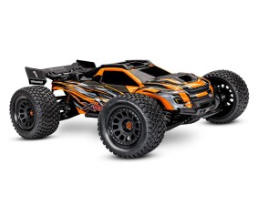 Traxxas XRT: Brushless Electric Race Truck with TQi Traxxas Link Enabled 2.4GHz Radio System, Velineon VXL-8s brushless ESC (fwd/rev), and Traxxas Stability Management (TSM) - Orange