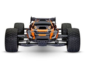 Traxxas XRT: Brushless Electric Race Truck with TQi Traxxas Link Enabled 2.4GHz Radio System, Velineon VXL-8s brushless ESC (fwd/rev), and Traxxas Stability Management (TSM) - Orange