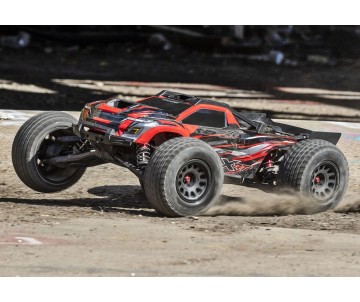 Traxxas XRT: Brushless Electric Race Truck with TQi Traxxas Link Enabled 2.4GHz Radio System, Velineon VXL-8s brushless ESC (fwd/rev), and Traxxas Stability Management (TSM) - Red Traxxas XRT: Brushless Electric Race Truck with TQi Traxxas Link Enabled 2.4GHz Radio System, Velineon VXL-8s brushless ESC (fwd/rev), and Traxxas Stability Management (TSM) - Red