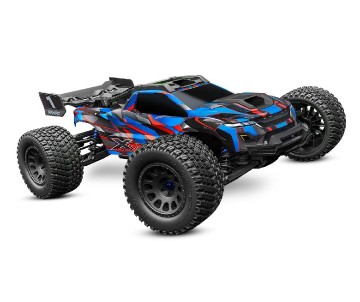 Traxxas XRT Ultimate: Brushless Electric Monster Truck with TQi™ Traxxas Link™ Enabled 2.4GHz Radio System & Traxxas Stability Management (TSM)® - BlueX