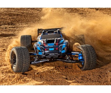 Traxxas XRT Ultimate: Brushless Electric Monster Truck with TQi™ Traxxas Link™ Enabled 2.4GHz Radio System & Traxxas Stability Management (TSM)® - BlueX