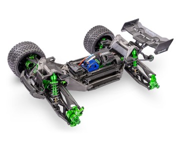 Traxxas XRT Ultimate: Brushless Electric Monster Truck with TQi™ Traxxas Link™ Enabled 2.4GHz Radio System & Traxxas Stability Management (TSM)® -GreenX