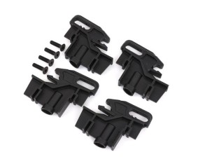 Traxxas Battery Hold-Down Mounts, Left (2)/ Right (2)/ 4X15mm CCS (4)