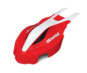 Traxxas Aton Canopy Front (Red/White)