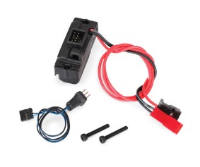 Traxxas LED lights, power supply (regulated, 3V, 0.5-amp), TRX-4/ 3-in-1 wire harness