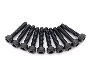 Traxxas Screws, 2x10mm cap-head, self-tapping (hex drive) (10)