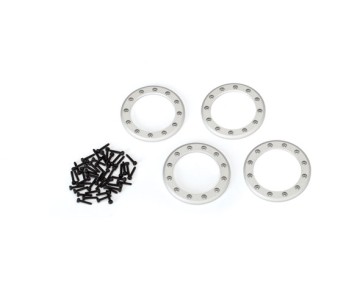 Traxxas Beadlock rings, satin (1.9