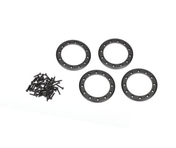 Traxxas Beadlock rings, Black (1.9