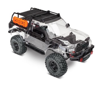 Traxxas TRX-4 Sport Unassembled Kit with Clear Body, Expedition Rack and Accessories. *No Electronics*