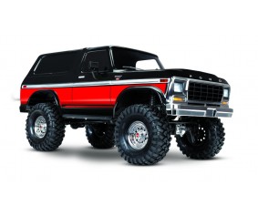 Traxxas TRX4 1979 Ford Bronco 1/10 Crawler, XL-5 HV, Titan 12T Red