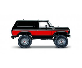 Traxxas TRX4 1979 Ford Bronco 1/10 Crawler, XL-5 HV, Titan 12T Red