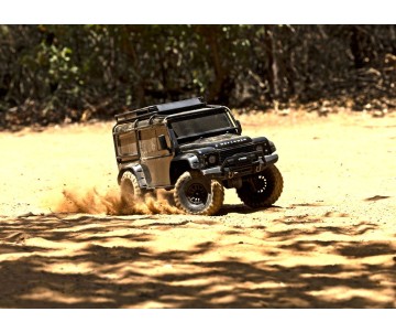 Traxxas TRX4 Land Rover Defender 1/10 Crawler, XL-5 HV, Titan 12T Black