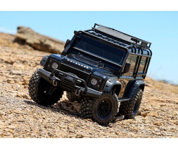 Traxxas TRX4 Land Rover Defender 1/10 Crawler, XL-5 HV, Titan 12T Black