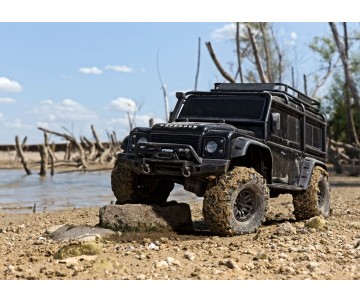 Traxxas TRX4 Land Rover Defender 1/10 Crawler, XL-5 HV, Titan 12T Black